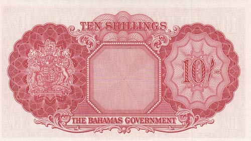 Bahamas, 10 Shillings, 1963, ... 