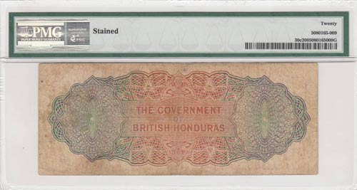 British Honduras, 5 Dollars, 1970, ... 