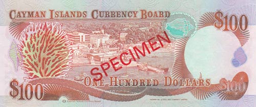 Cayman Islands, 100 Dollars, 1991, ... 