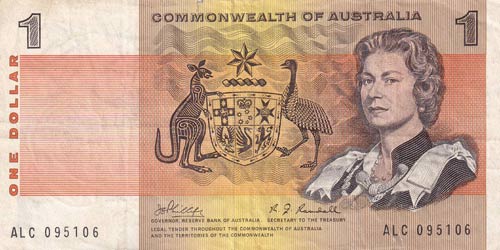 Australia, 1  Dollar, 1969, ... 