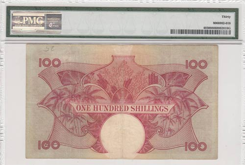 East Africa, 100 Shillings, ... 