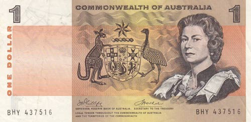 Australia, 1 Dollar, 1972, XF ... 