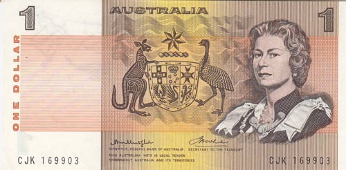 Australia, 1 Dollar, 1974, ... 