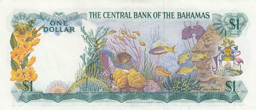 Bahamas, 1 Dollar, 1974, AUNC ... 