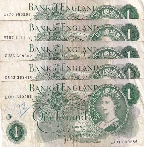 Great Britain, 1 Pound, 1970, ... 