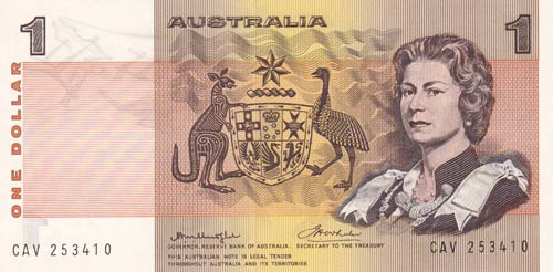 Australia, 1 Dollar, 1976, UNC,p42b