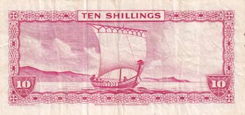 Isle of Man, 10 Shilings, 1967, ... 