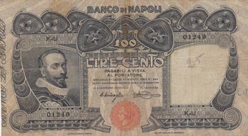 Italy, 100 Lire, 1908/1911, ... 