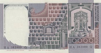 Italy, 10.000 Lire, 1976, AUNC, ... 