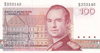 Luxembourg, 100 Francs, 1986, UNC, ... 