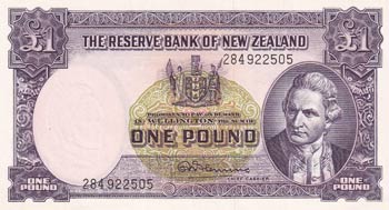 New Zealand, 1 Pound, 1960/1967, ... 