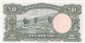 New Zealand, 10 Pounds, 1960/1967, ... 