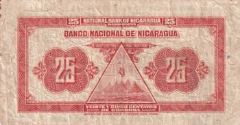 Nicaragua, 25 Centavos, 1938, VF, ... 