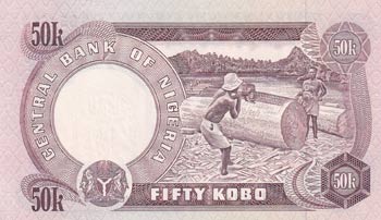 Nigeria, 50 Kobo, 1973/1978, UNC, ... 