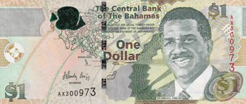 Bahamas, 1 Dollar, 2015, UNC, p71A