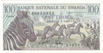 Rwanda, 100 Francs, 1978, UNC, p12a