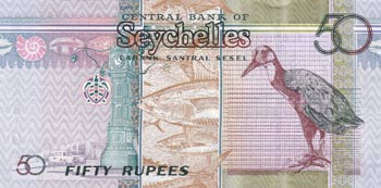 Seychelles, 50 Rupees, 2011, ... 
