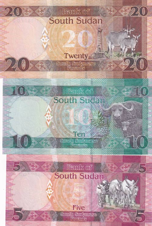 South Sudan, 5-10-20 Pounds, ... 