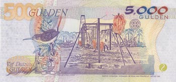 Suriname, 5.000 Gulden, 1997, UNC, ... 
