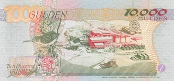 Suriname, 10.000 Gulden, 1997, ... 