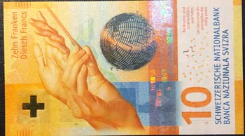 Switzerland, 10 Francs, 2016, UNC, ... 