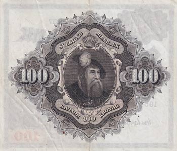 Sweden, 100 Kronor, 1957, VF(+), ... 