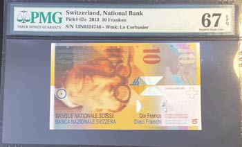 Switzerland, 10 Franken, 2013, ... 