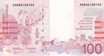 Belgium, 100 Francs, 1995, UNC, ... 