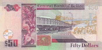 Belize, 50 Dollars, 2016, UNC, p70f