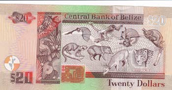Belize, 20 Dollars, 2017, UNC, pNew