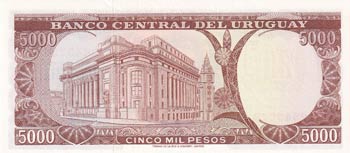 Uruguay, 5.000 Pesos, 1967, UNC, ... 
