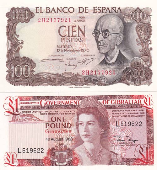 Mix Lot, UNC, (Total 2 banknotes)
