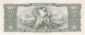 Brazil, 1 Centavo 10 Cruzeiros, ... 