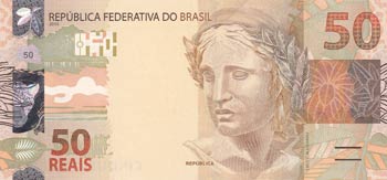 Brazil, 50 Reais, 2010, UNC, p256