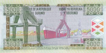 Burundi, 5.000 Francs, 2008, UNC, ... 