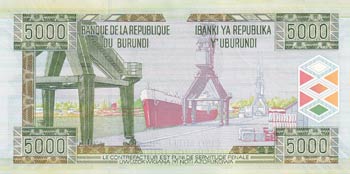 Burundi, 5.000 Francs, 2011, UNC, ... 
