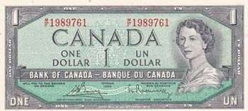Canada, 1 Dollar, 1961/1972, UNC, ... 