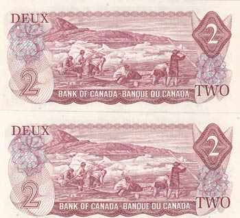 Canada, 2 Dollars, 1974, p86a, ... 