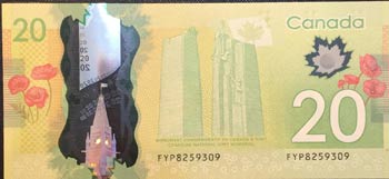 Canada, 20 Dollars, 2012, UNC, ... 