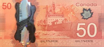 Canada, 50 Dollars, 2012, UNC, ... 
