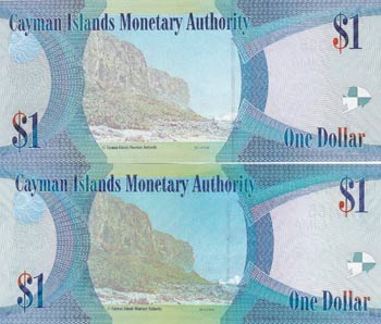 Cayman Islands, 1 Dollar, 2014, ... 
