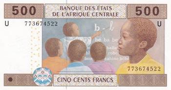 Central African States, 500 ... 