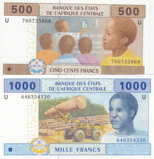 Central African States, 500-1.000 ... 