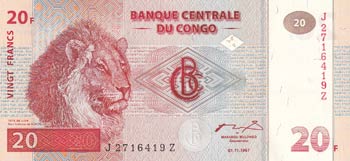 Congo Democratic Republic, 20 ... 