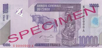 Congo Democratic Republic, 10.000 ... 