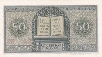 Argentina, 50 Centavos, 1947, UNC, ... 