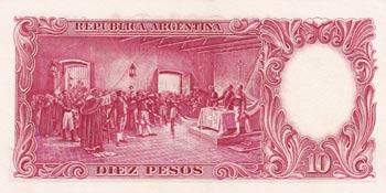 Argentina, 10 Pesos, 1954, UNC, ... 
