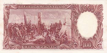 Argentina, 100 Pesos, 1957/1967, ... 