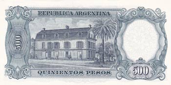 Argentina, 500 Pesos, 1964/1969, ... 