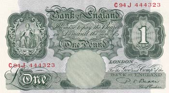 Great Britain, 1 Pound, 1949/1955, ... 